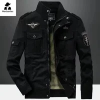 2024 New Casual Climbing pilots Jacket Men Plus Size 6XL Jaqueta Masculina working clothes Spring Autumn Cargo Mens Jackets Coat