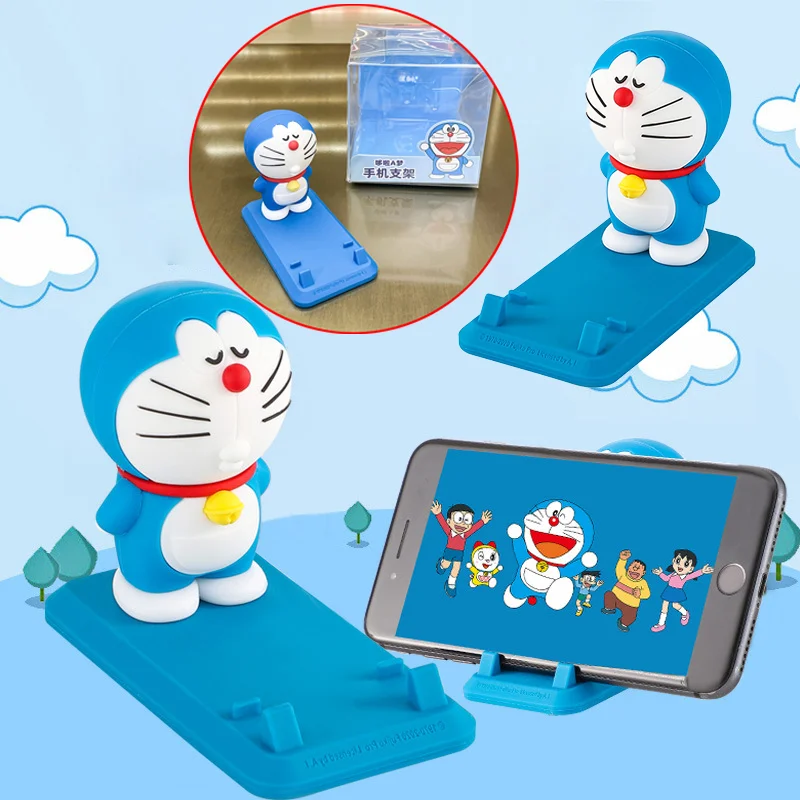 Doraemon Phone Stand – Cute Anime Desk Decor for Kids & Fans
