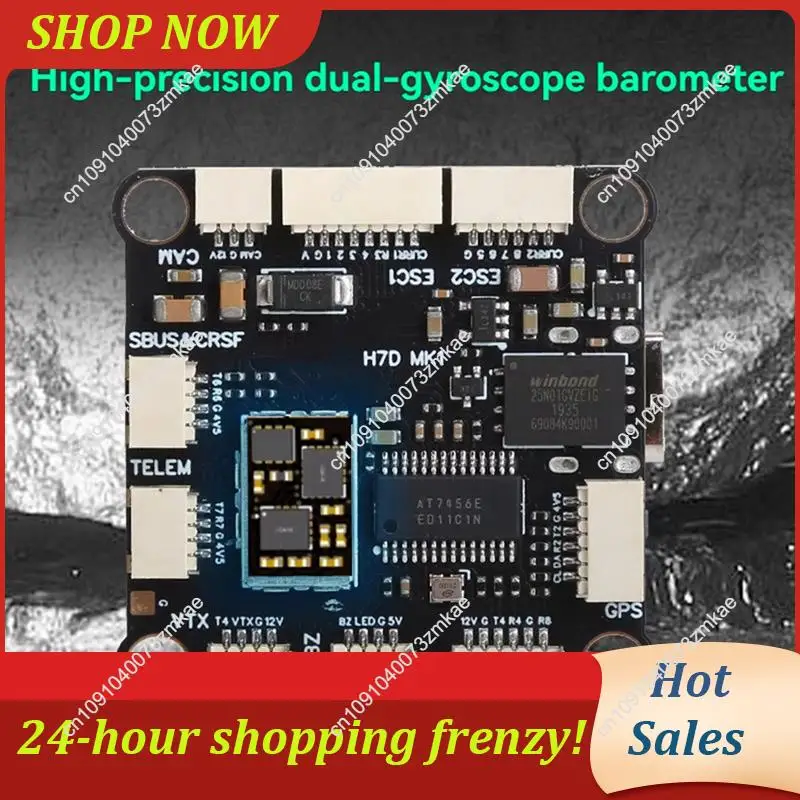 Carte de vol STM32H743 FPV avec gyroscopes doubles et baromètre