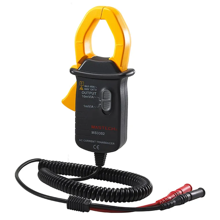 

Pro Mini MASTECH MS3302 AC Current Transducer 0.1A-400A Clamp Meter Test Worldwide Store
