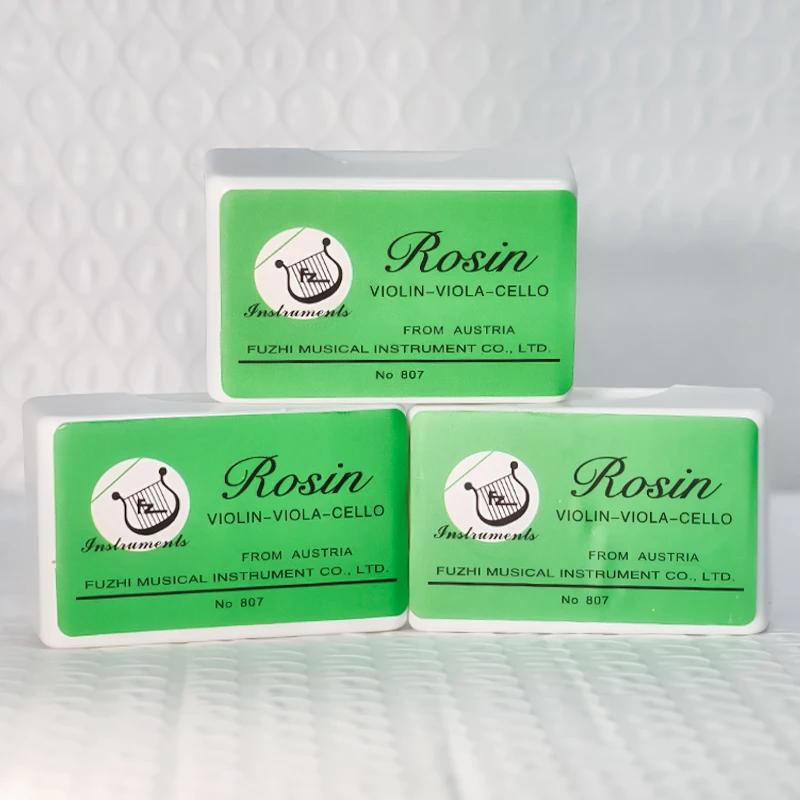 Square Box Rosin for Violins, Violas, Cellos and other Bowed Instruments, Violin Accessories