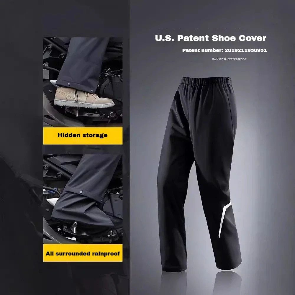Motorcycle Raincoat Reflection Camping Hiking Fishing Raincoat Moto Suit Rainstorm Prevention Jacket Pants Motorcyclist