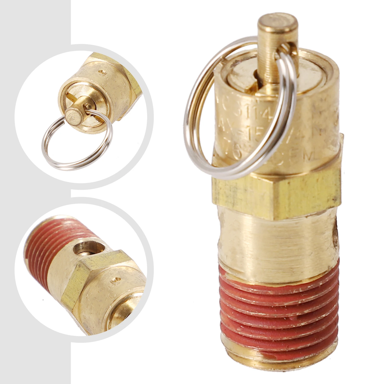 Air Compressor Safety Relief Valve 1/4\