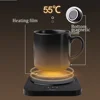 USB Wireless Charging Cup Warmer Pad Coffee Milk Tea Water Mug Heater 3 Gear Temperature Heating Coaster for Home Office Cup Mat 4