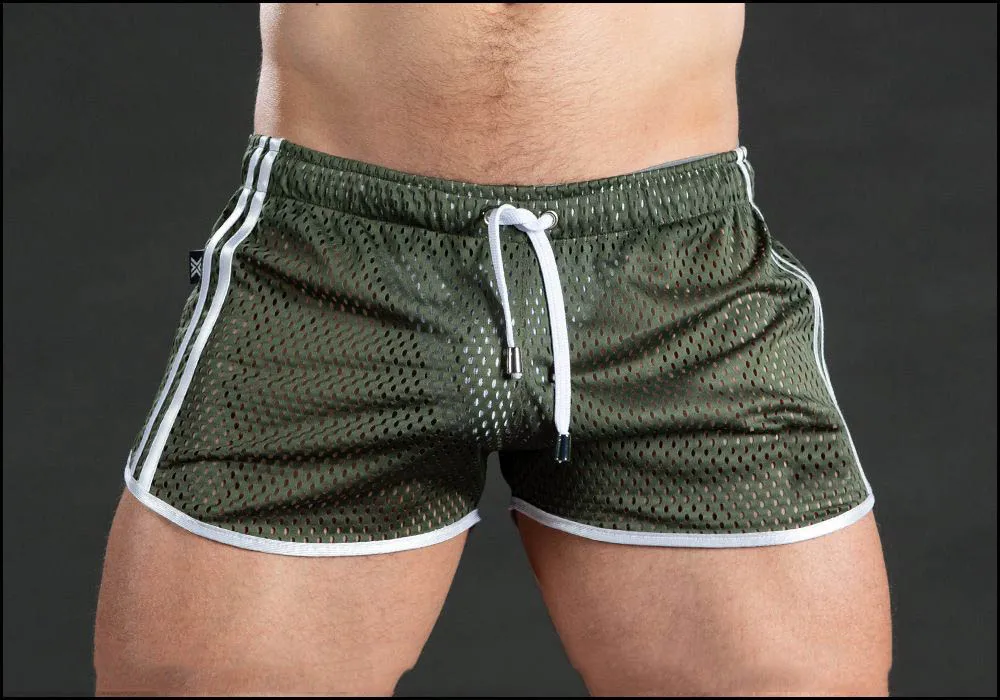 Men's Quick-Dry Athletic Shorts for Running, Workout, and Swim