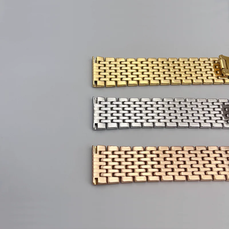 Stainless Steel Foldable Buckle Watchband Strap Accessories