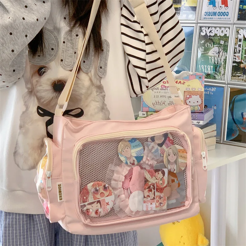 Kawaii Preppy Style Crossbody Ita Bag - Limited Edition