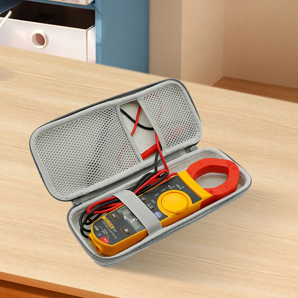 EVA Hard Protect Box for Fluke 317 Digital Clamp Meter Portable Storage Bag Multimeter Case for Fluke F319 F365 Clamp Multimeter