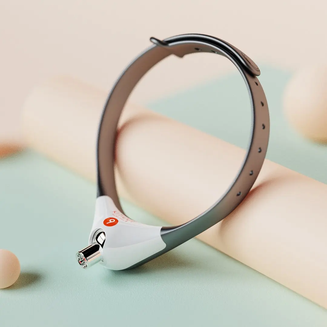 

New Released! USB Rechargeable Pet Laser Collar KitiDot Light Teaser Interactive Toy