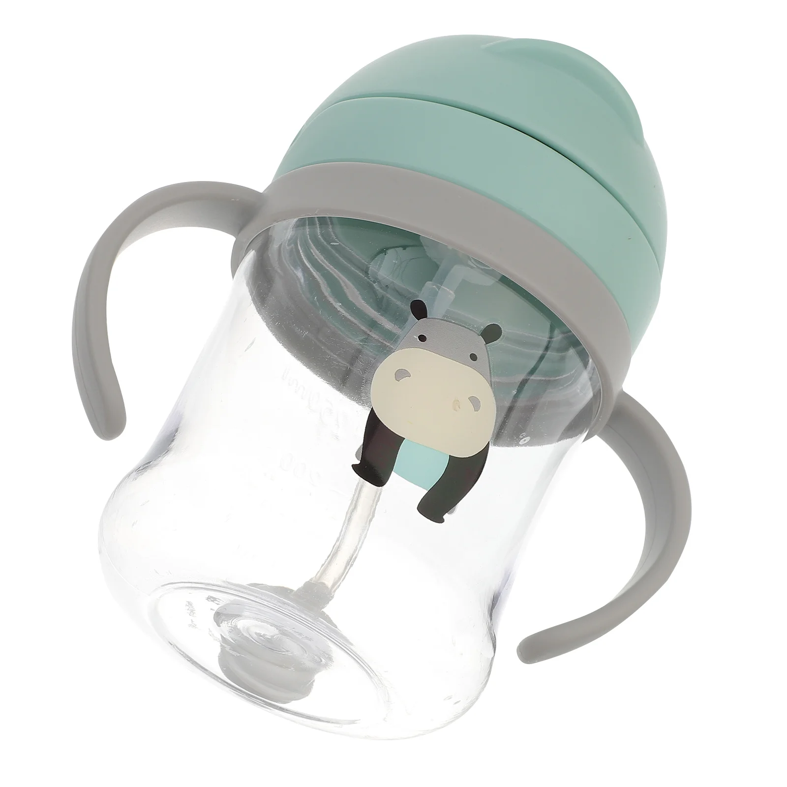  빨대컵, 흘림 방지 용 빨대컵, 손잡이가 있는 가벼운 훈련용 물병, 어린이 안전용