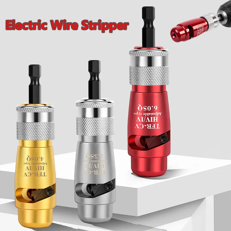 

Electric Wire Stripper Fast Stripping Wire Tool Electric Wire Peeling Machine Power Drill Driver Wire Stripping Twisting Tools