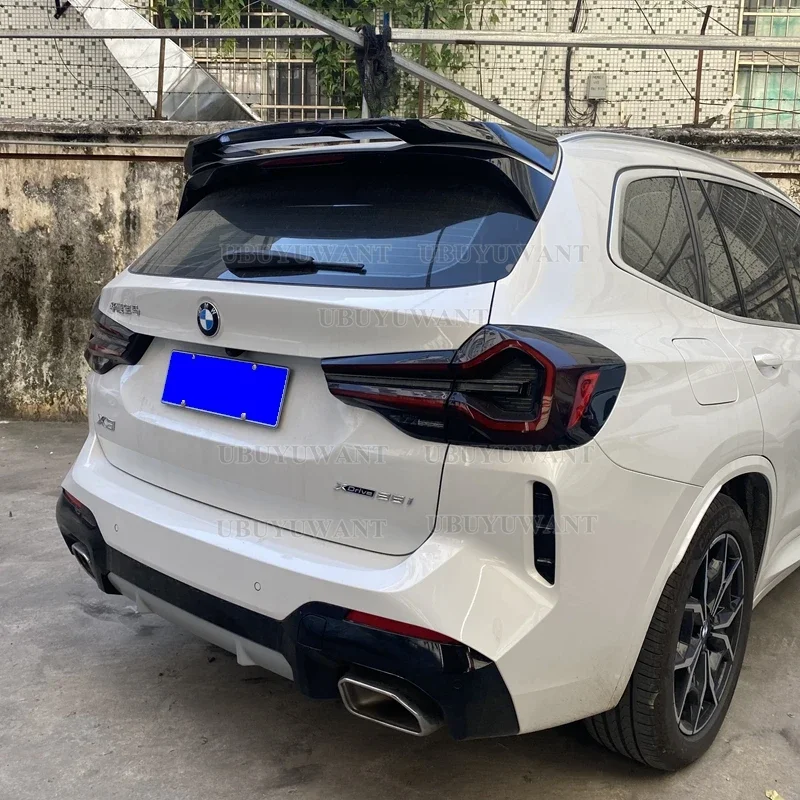 

For BMW X3 G01 high quality 2018+ ABS Plastic Unpainted Color Rear Spoiler Wing Trunk Lid Cover Car Styling