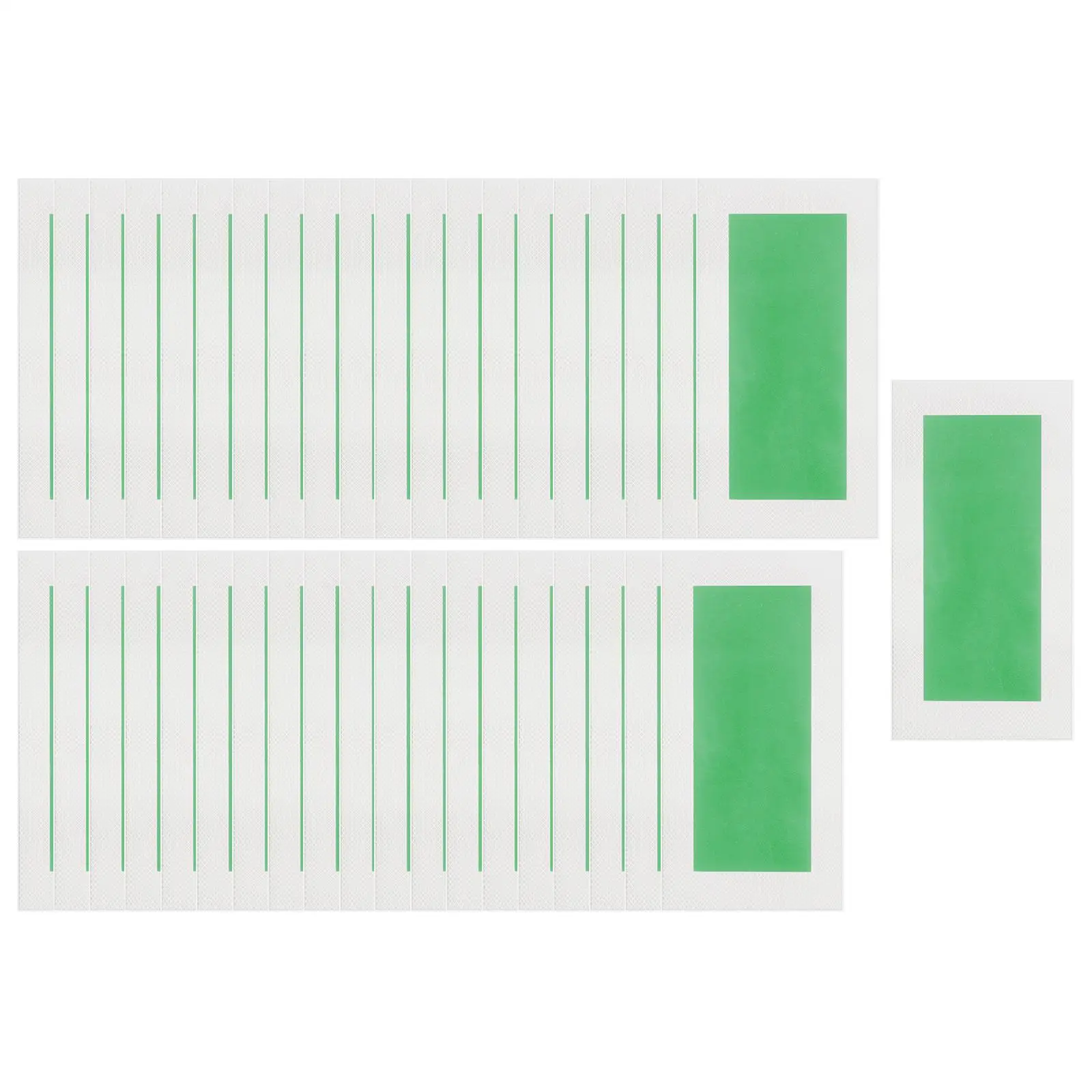 40Pcs Hair Removal Wax Strips Depilatory Epilator Waxing Wipe Sticker Waxing Paper for Bikini Facial Armpit Leg Women and Men 5