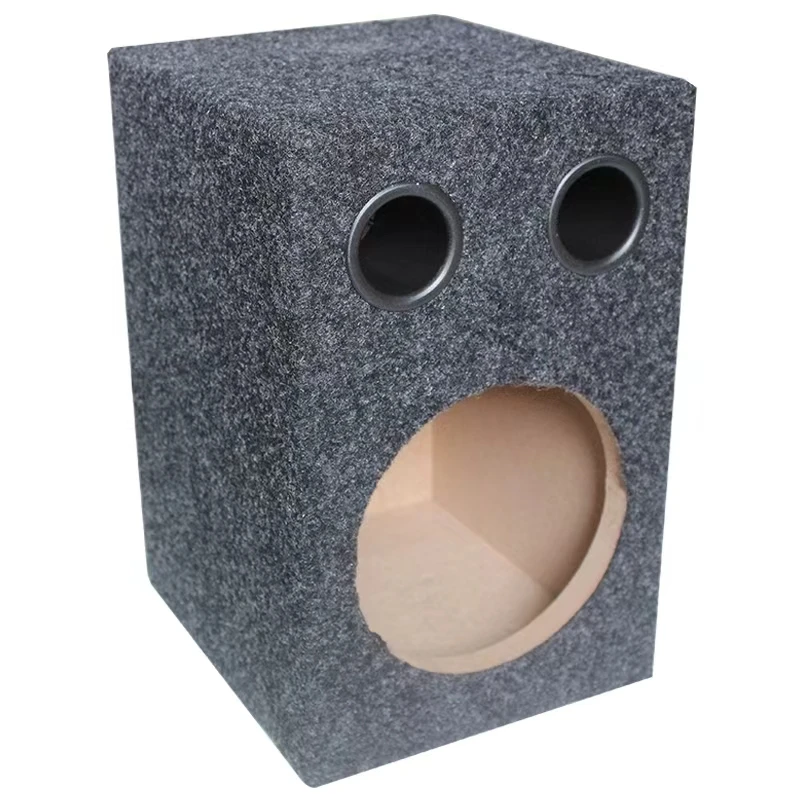 DIY 4inch 5inch 6.5inch Double-Position Ventilation Hole Treble Installation Desk Desktop Audio Box