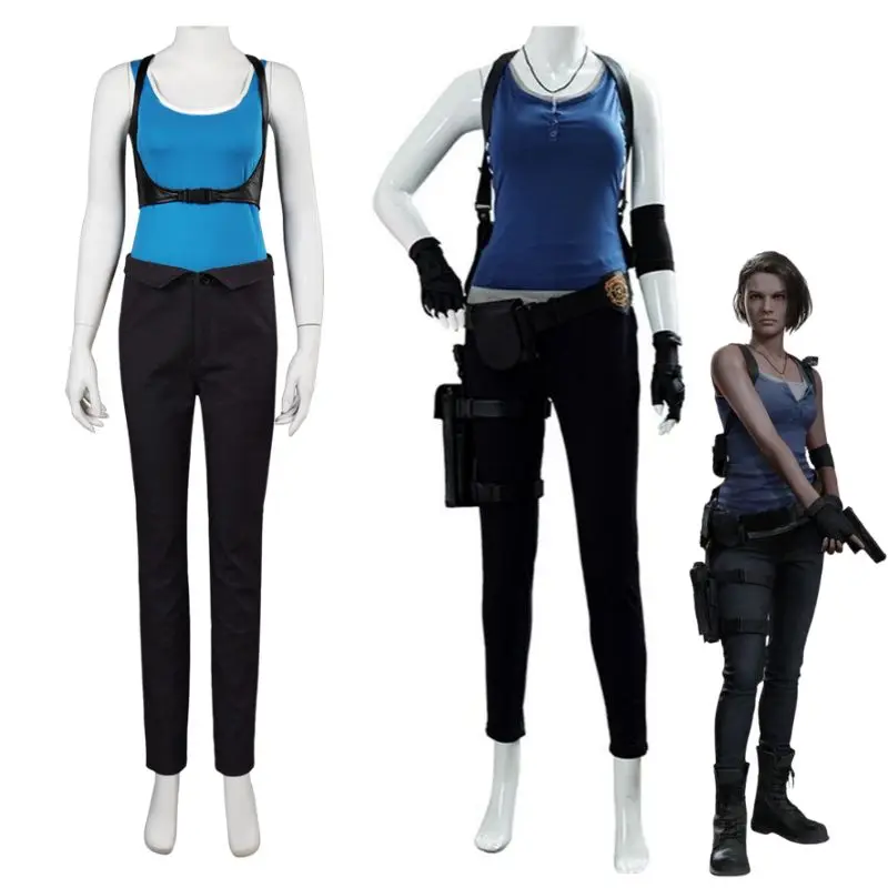 Resident Evil 3: Remake Jill Valentine Costume Cosplay Outfit Uniform
