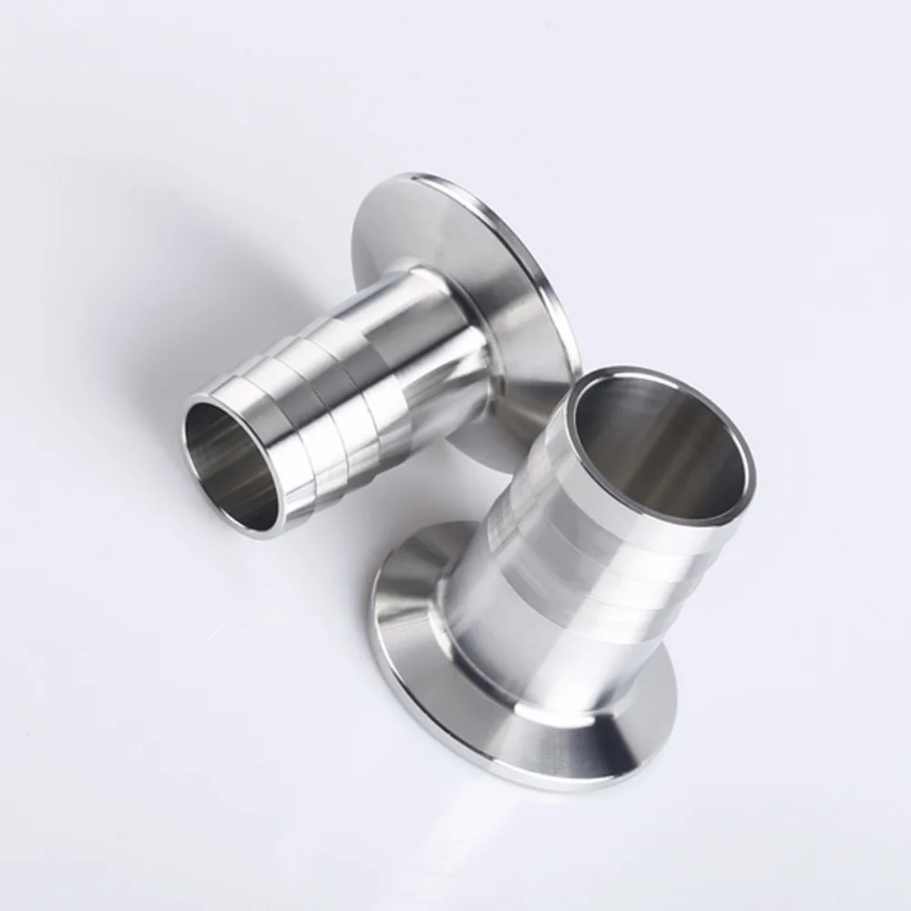 Tri-clamp Reducer/Tri-clamp Adapter 1.5"(38mm) OD 50.5mm Hose Connector .Material Stainless Steel SS304