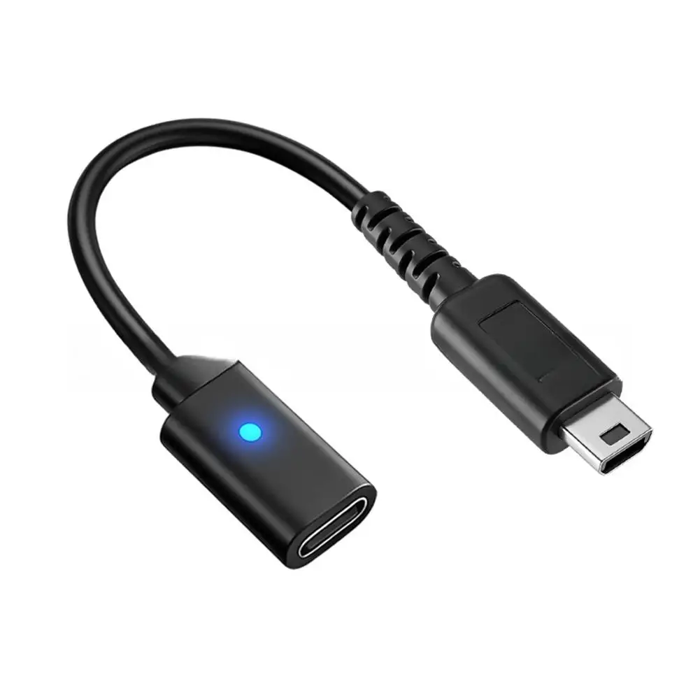 닌텐도 DS 라이트용 USB-C to NDSL 충전 어댑터, 빠르고 안정적인 전원 공급, 미니 10cm 케이블