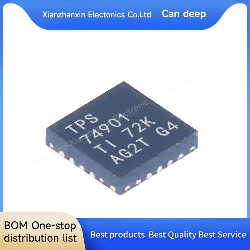 

1pcs/lot TPS74901RGWR TPS74901 QFN20 linear voltage regulator IC chips