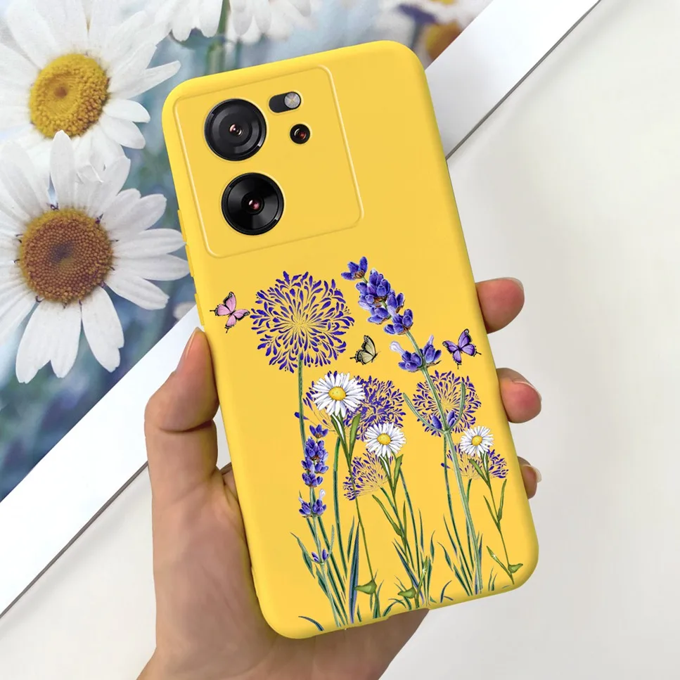 For Xiaomi 13T Case 13 T Pro 5G Candy Paint Soft Silicone Shockproof Phone Cases For Xiaomi 13T Mi13T Pro Bumper Cover Capa