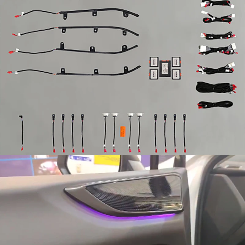 

Fit for Lexus NX 2022 64 Color high qaulity Ambient Lights 17 lights Original 1:1 mold easy installation