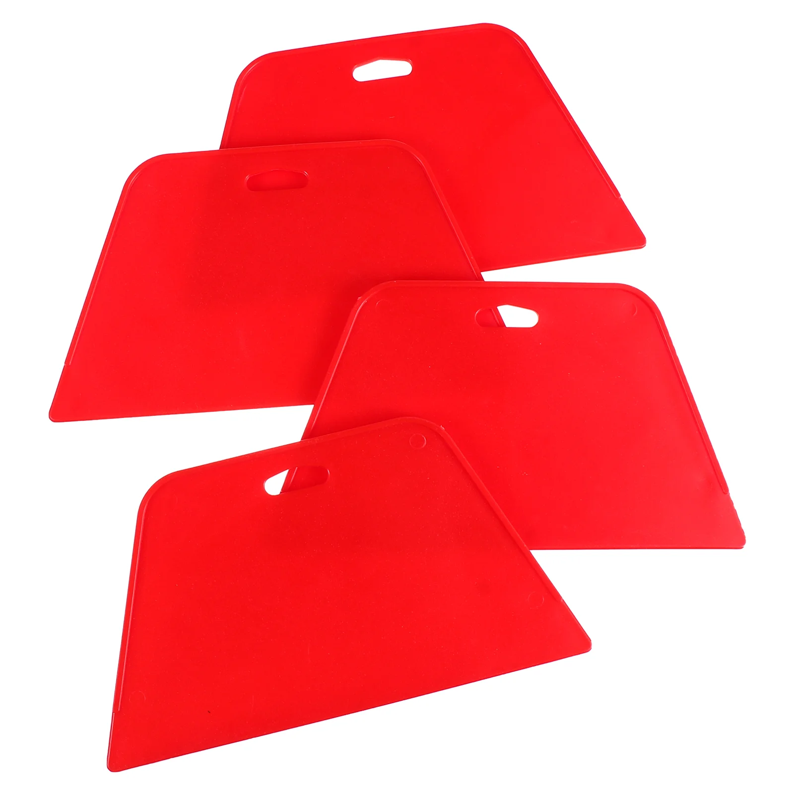 4 Pcs Scraper Plastic Squeegee Film Installing Squeegees Wallpaper Tool Scrapper vinyl squeegee,window tinting squeegee