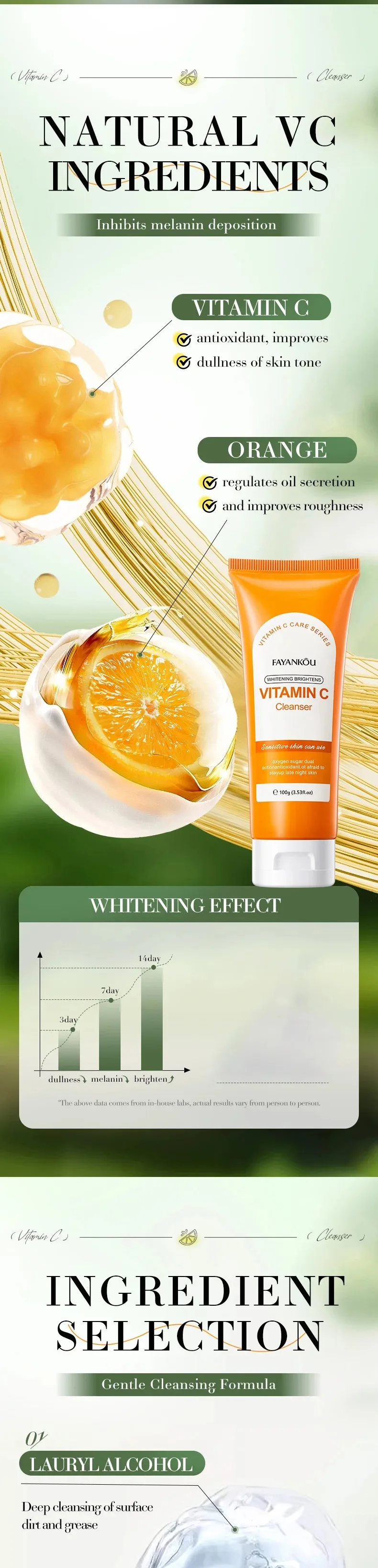 Brightening Vitamin C Foam Cleanser 100g