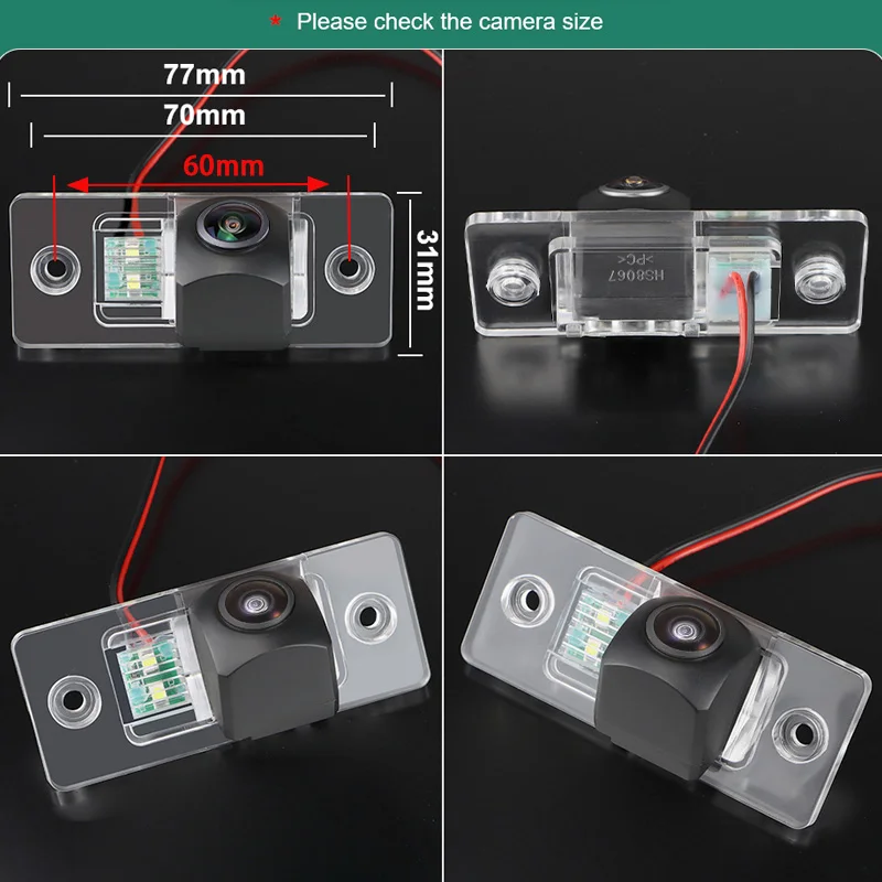 170도 AHD 1080P CVBS 자동차 후방 카메라 폭스바겐 VW 제타 보라 폴로 골프 MK4 A4 MK5 A5 골프 4 5 트래젝토리/룰러