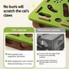 Diy Pet Cat Puzzle Maze Holes Toys Felt Box With Bell Ball Kitten Playing Toys Interactive Funny Combination Set Cat Supplies 2