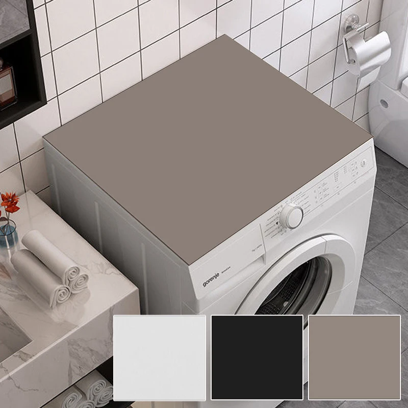 NordicDustMatFauxLeatherWashingMachineDustCoversRefrigeratorMicrowaveOvenTop