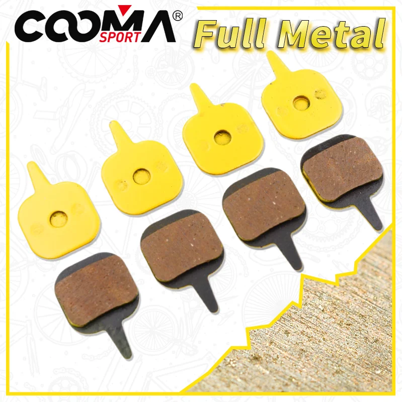 MEXITAL 2 Pairs Disc Brake Pads Fit Tektro IO/Novela/Aquila/Old Gemini/Hydraulic/Mechanical N11.11 15-2