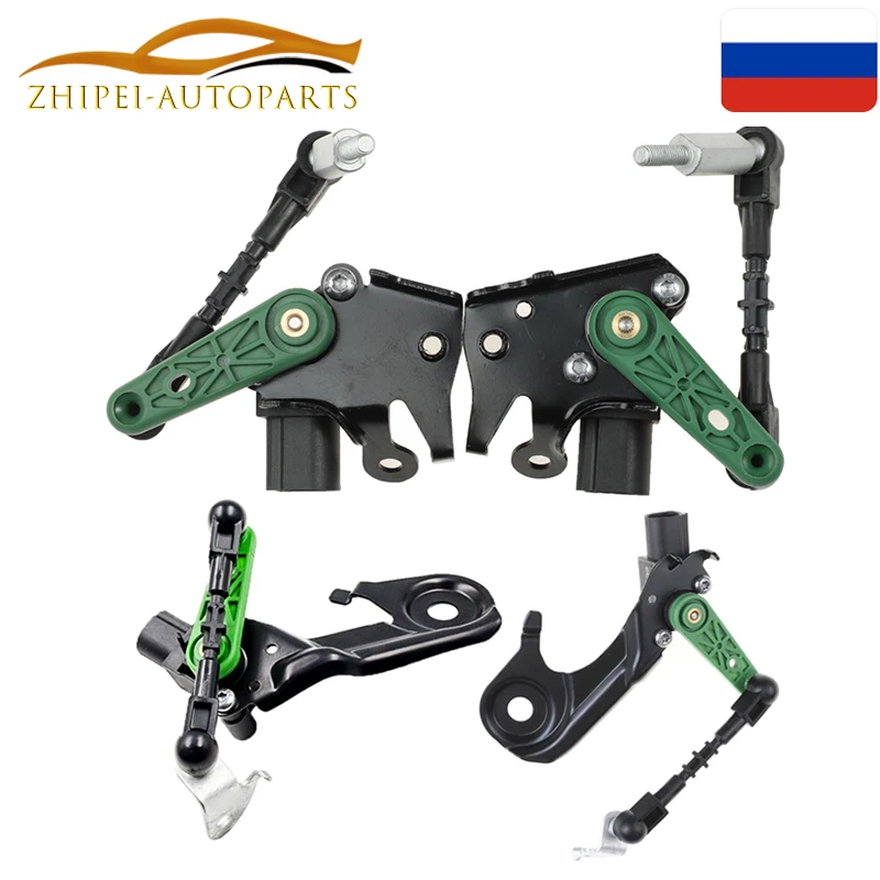 Car Headlight Level Sensor Car Body Height Sensor Lever 4H0941285G 4H0941286G Headlight Level Body Height Sensor Car 4H0941309C 4H0941310C For Audi A6 A8 S6 S7 S8 2012-2017