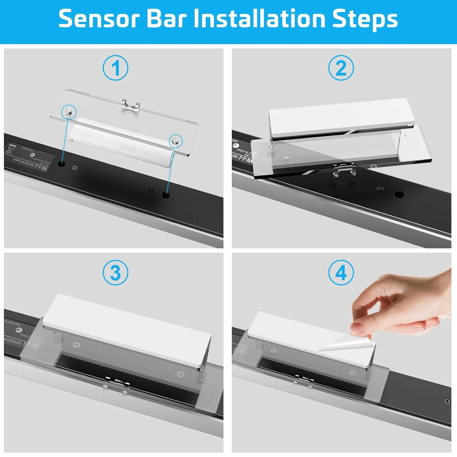 Dual-Function Infrared Sensor Bar for Optimal Gameplay Experience