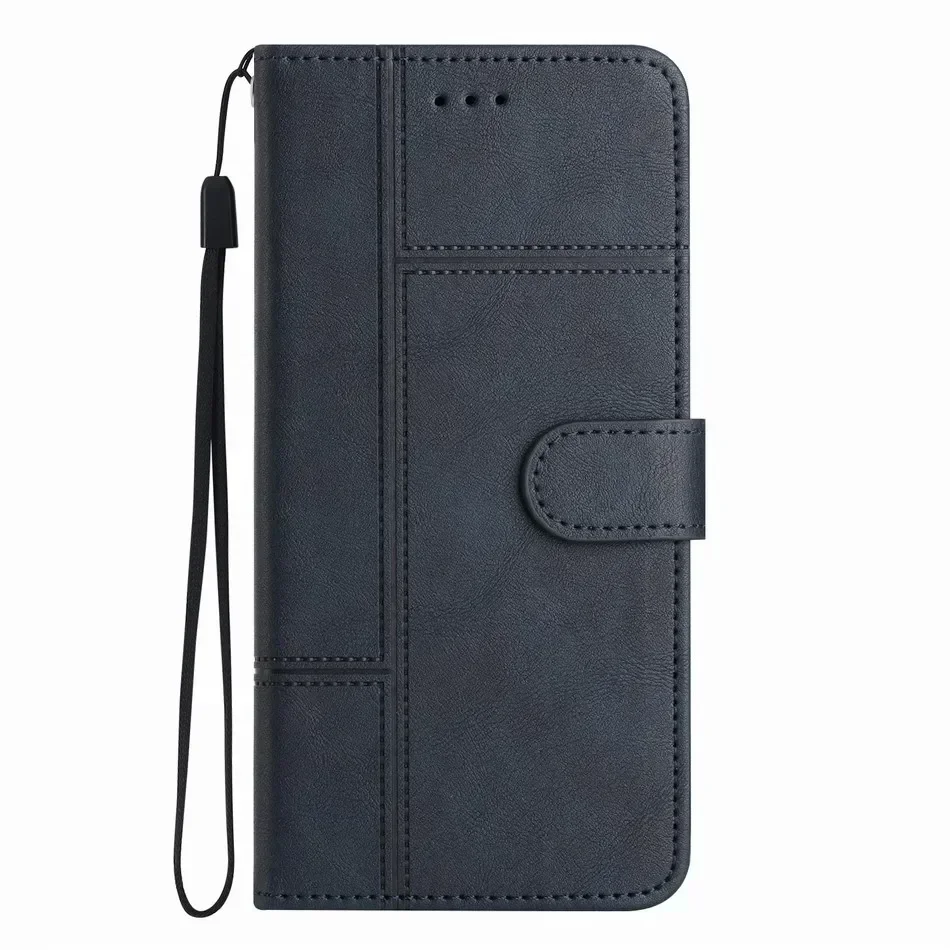 Luxury Leather Wallet Cover for Professionals - Elegant Business Case for Men and Women