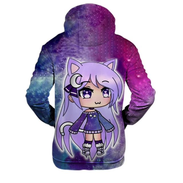 Desenhos Animados Gacha Life Hoodie Homens / Mulheres 3D Zipper Suéter  Meninos Meninos Meninas E Chlidren Street Crianças Hoody Gacha Life  Sweatshirt Roupa De $226,62