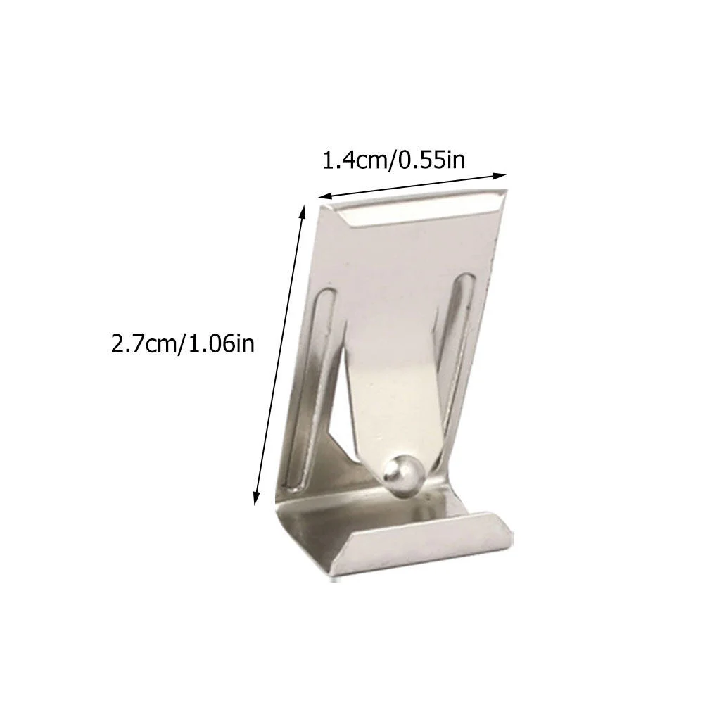 Hanging Hooks Picture Frame Hangers Wall Hooks 50 Pcs Photo Frame Hardware Hook Picture Hanging Hooks Metal Clothing Rack Easel Hanger Iron Spring Turn Clip Nail Accessories
