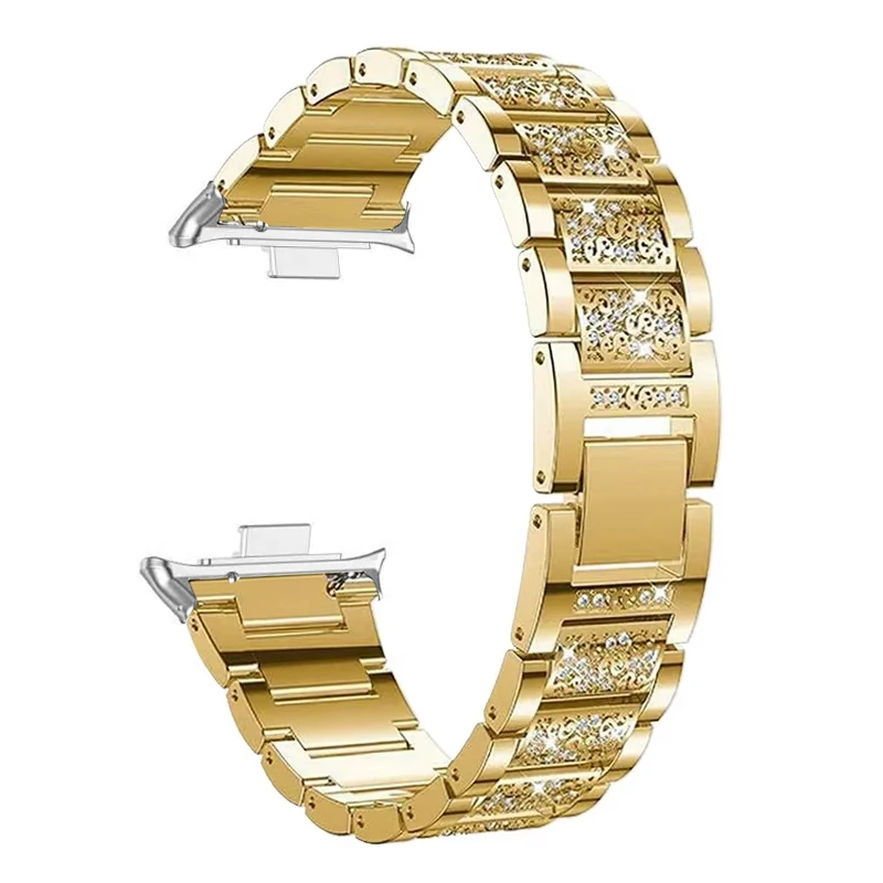Luxury Stainless Steel Diamond Bling Bracelet Band