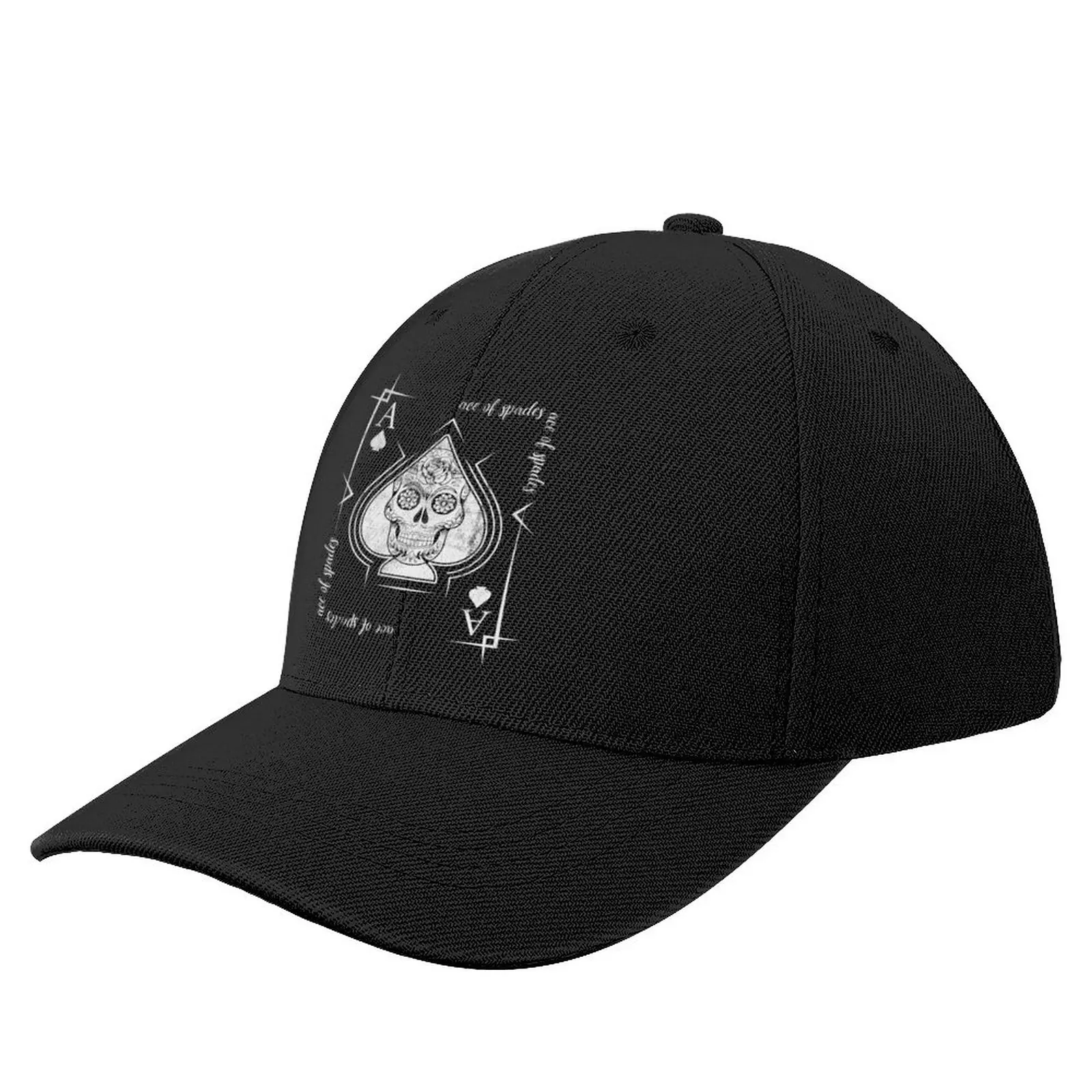 

Sugar Skull Ace Of Spades Baseball Cap Hats Baseball Cap custom hats western hats Hats For Women Men's