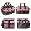 1pcs Multipurpose Cleaning Tool Organizer Bag Portable Crossbody Design Durable Oxford Fabric Storage Pouch for Home Car Travel 5