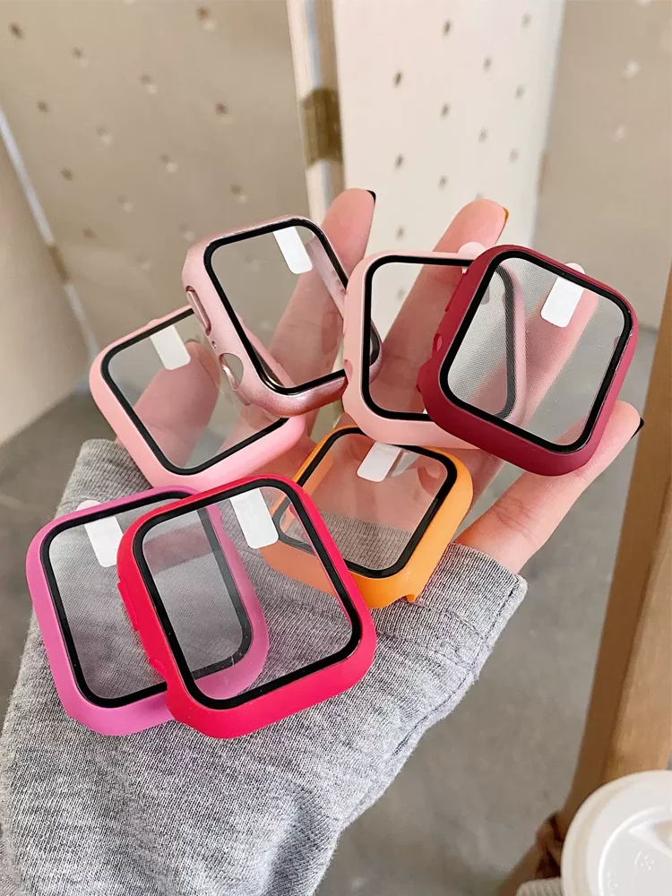 Premium Tempered Glass Cover for Apple Watch - Screen Protector Accessory