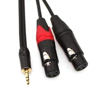 Dual XLR to 3.5mm Audio Cable 1m 2m 3m 5m – Y Splitter Cord for Mic, Mixer, Sound Card, Amplifier, Studio Recording - Image 2