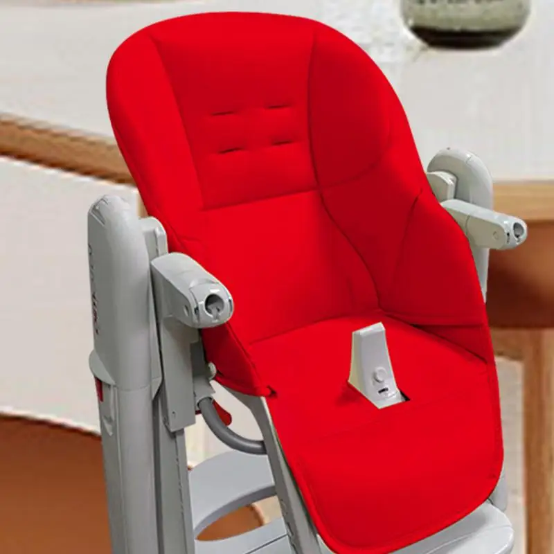 High Chair Seat Cushion Soft PU Leather Baby Seat Protection Cover New Parents Gift For Peg Perego Tatamia High Chair