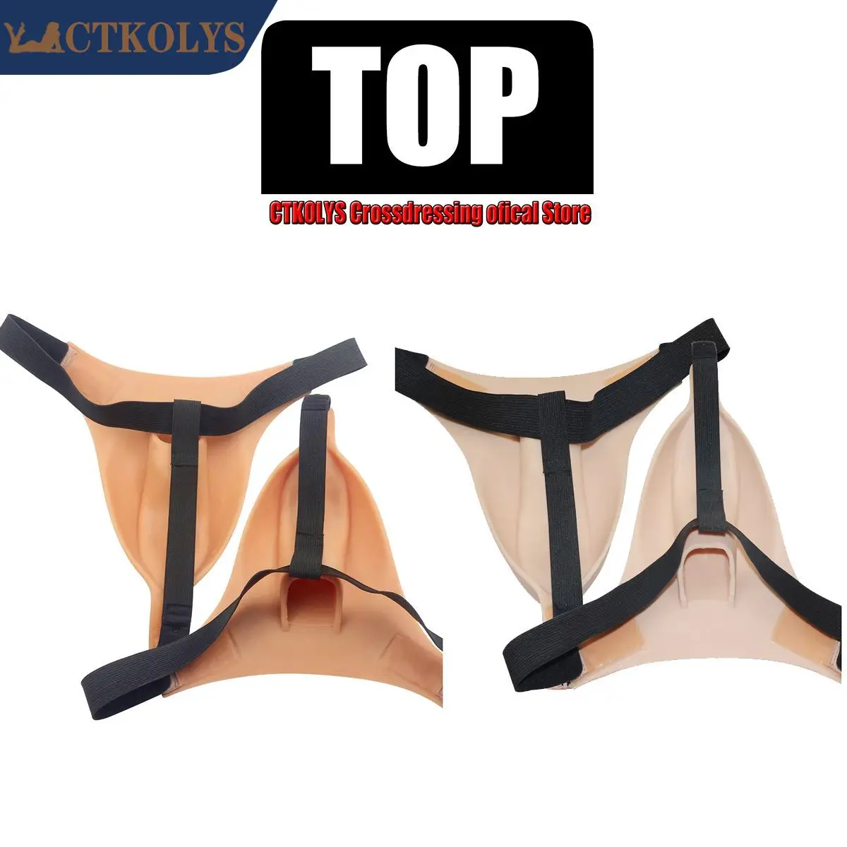 Crossdresser Panty -CV11- Camel Toe Control Panty Hiding Gaff Boxer