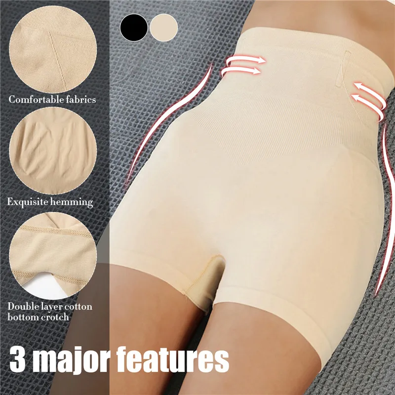 Tummy Control Shapewear For Women High Waisted Body Shaper Shorts Lady  Slimming And Back Smoothing Shapewear Dailywear - Safety Short Pants -  AliExpress