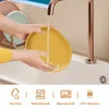 Baby Safe Silicone Dining Plate Suction Cartoon Children Dishes Feeding Toddler Training Tableware Retro Kids Smile Face Plate 4