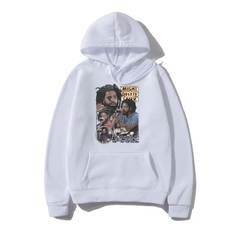 Rapper J Cole Might Delete Later Graphic Printed Hoodies Men Women Clothes Oversized Fashion Casual Sweatshirt Fleece Pullover