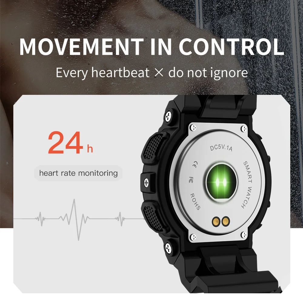 SKMEI Neue Outdoor-Sport-Smart-Uhren für Männer und Frauen, Mode, IP67, wasserdicht, Uhr mit Herzfrequenzüberwachung, Armbanduhr, Reloj Hombre_voghion.com