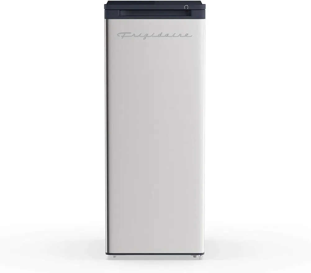 

Frigidaire EFRF696-AMZ Upright Freezer 6.5 cu ft Stainless Platinum Design Series,Silver