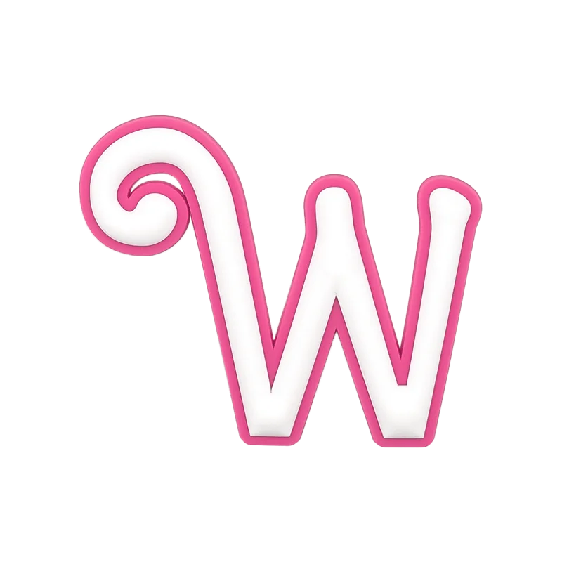 1pcs Pink White Roman Alphabet Charms For Beach Bag Accessories Latin Alphabet Beach Tote Bag Accessories