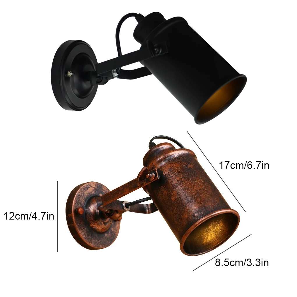 Retro Wall Lamp - Sturdy And Wear-resistant Lamp Body Lamp Body Is Sturdy And Wear-resistant