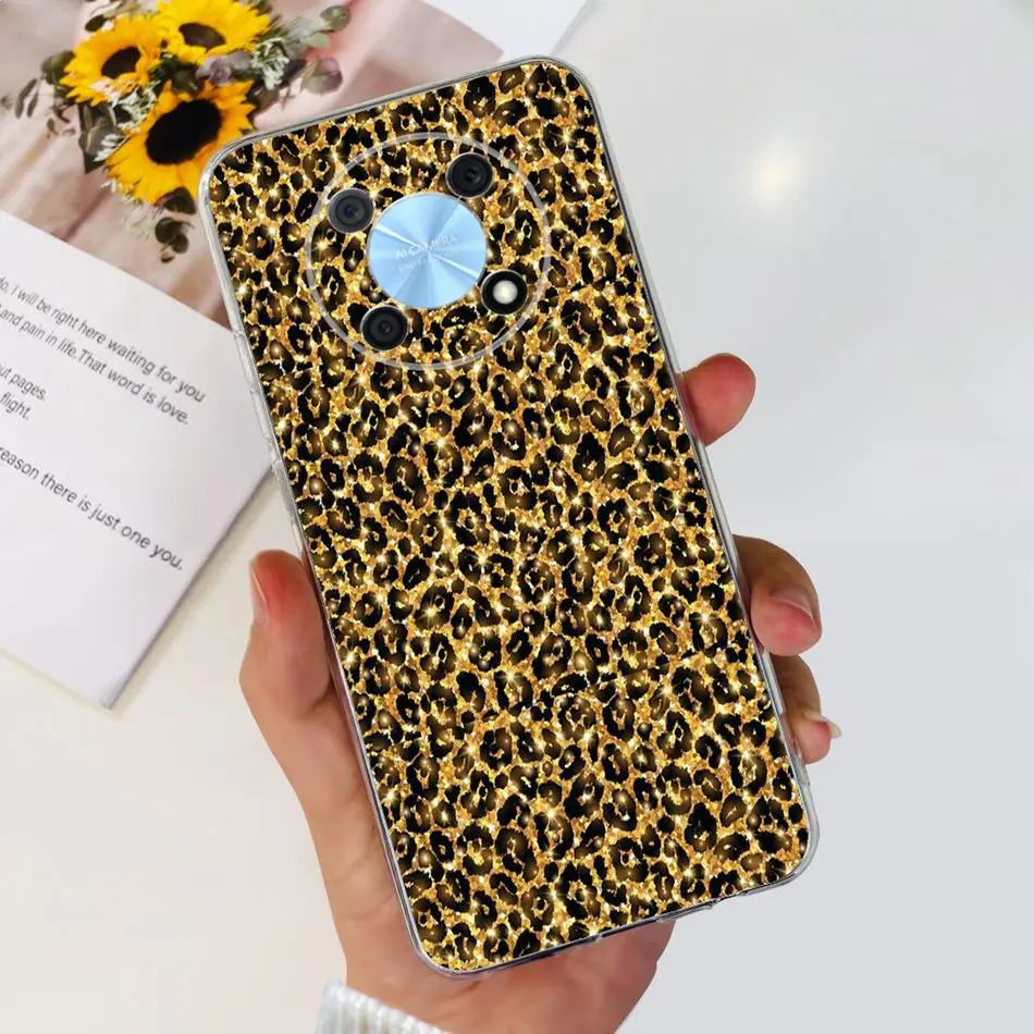 Elegant Printing Soft Silicone Clear TPU Slim Phone Case